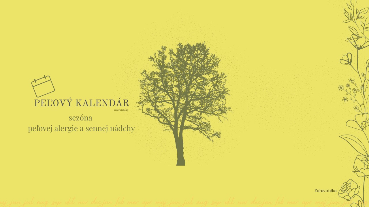 Peľový kalendár Aktuálna peľová predpoveď a čo práve teraz kvitne?