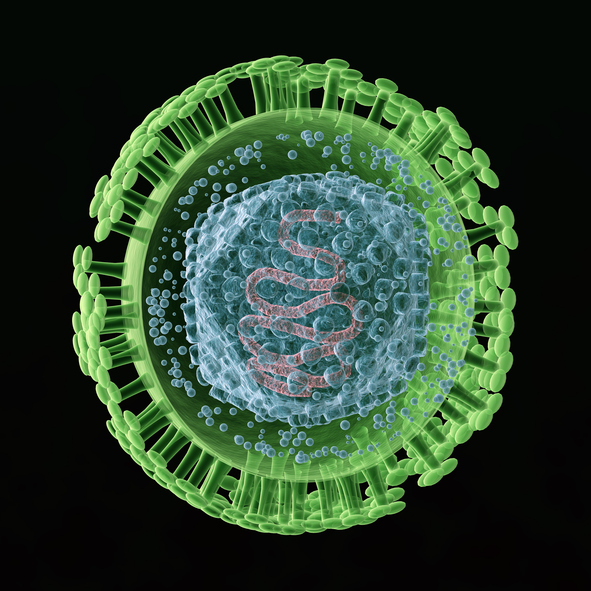 Herpes vírus simplex - model