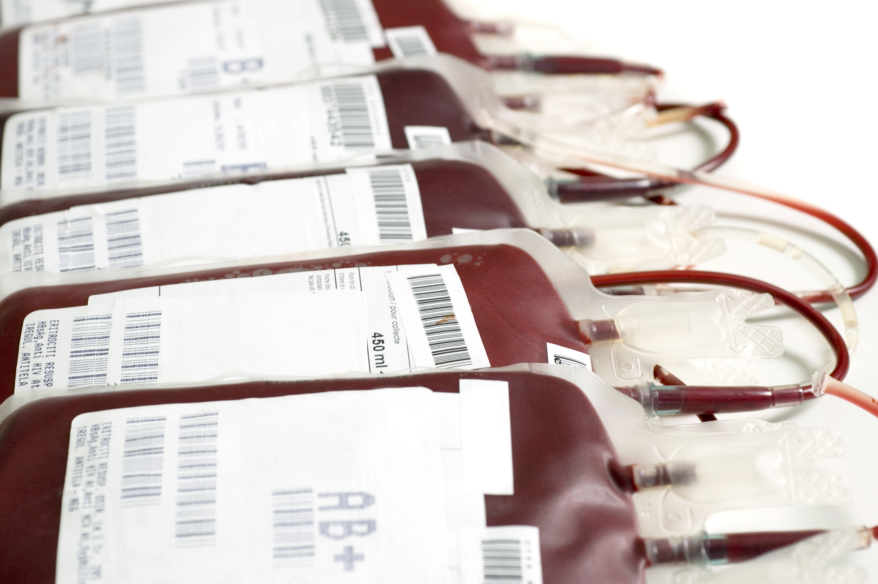 Krv pripravená na transfúziu