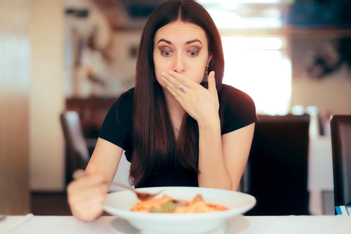 Increased appetite and sudden food aversion are common symptoms of pregnancy. Source: Getty Images