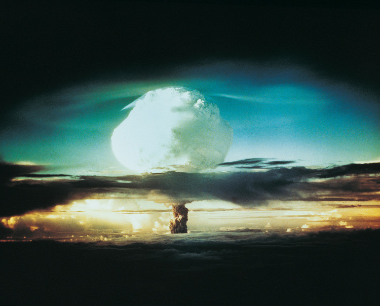 výbuch atómovej bomby