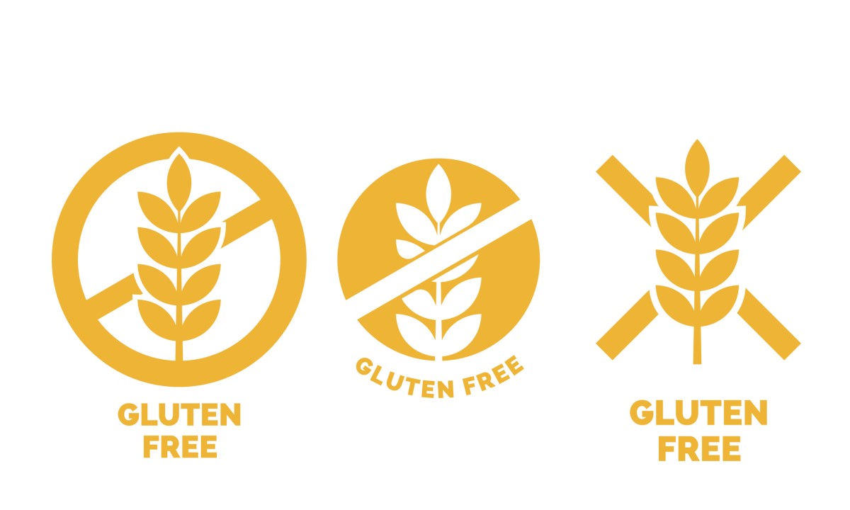 Symbol gluten free - bez lepku, bezlepkové potraviny