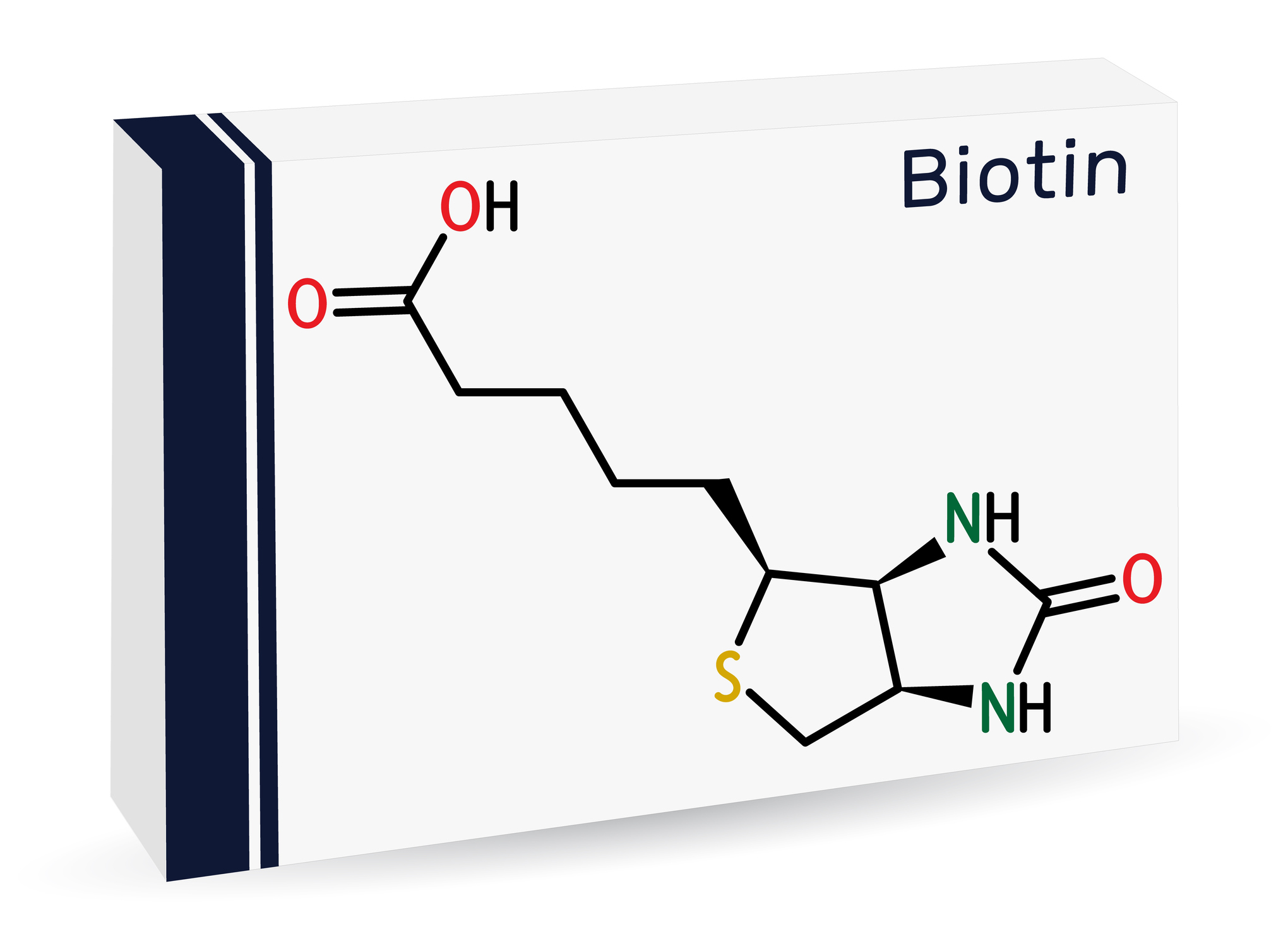 Molekula biotínu