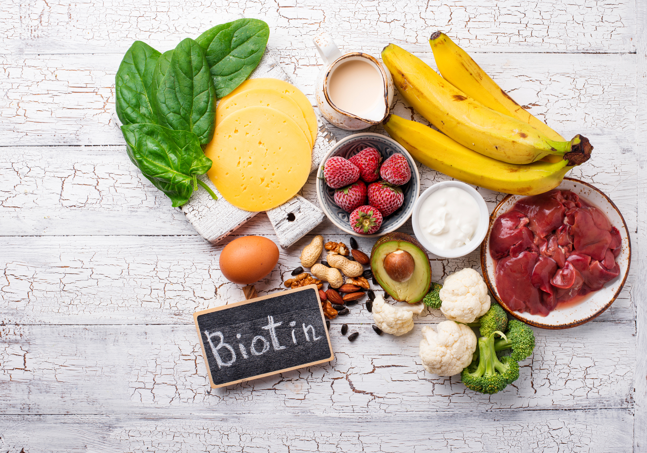 Potraviny, ktoré obsahujú biotín