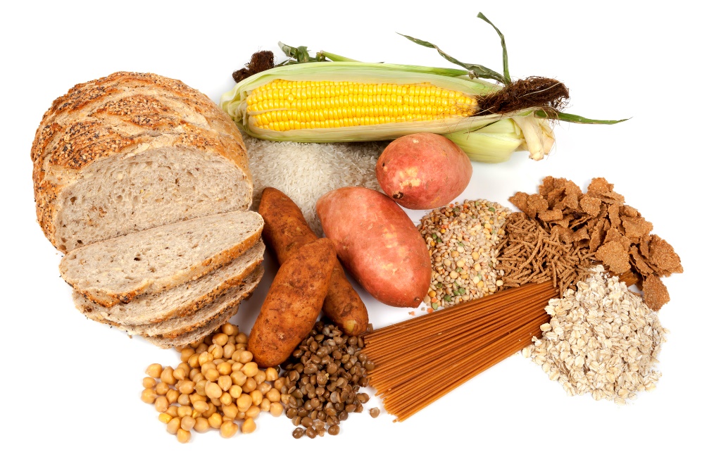 Sacharidové potraviny, škroby a rastlinné proteíny. Zásaditá skupina