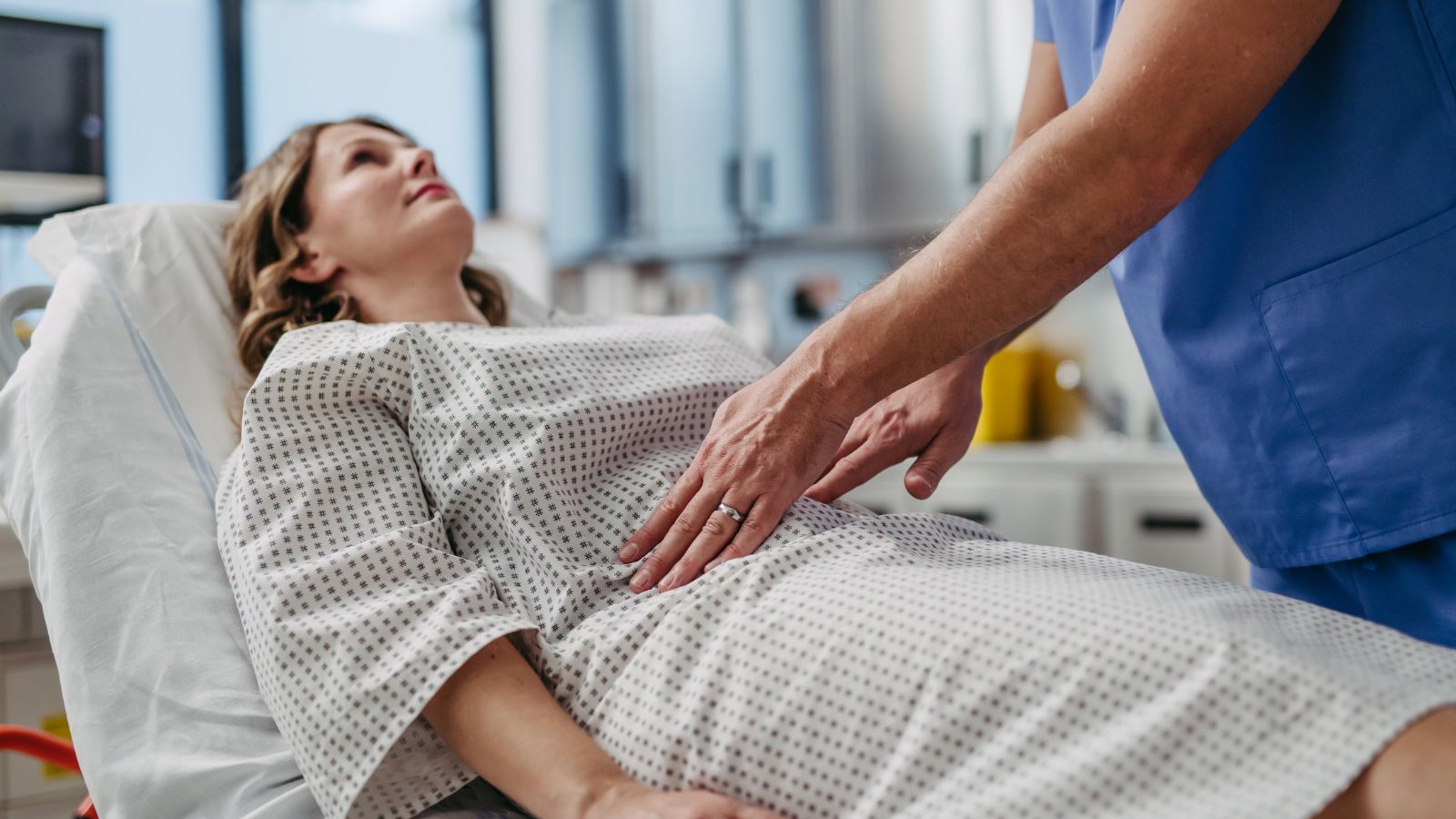 Žena na diagnostike