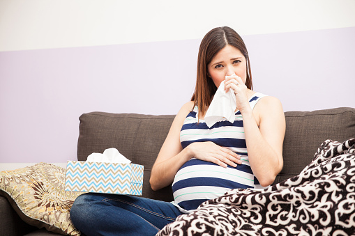 Kýchanie počas tehotenstva