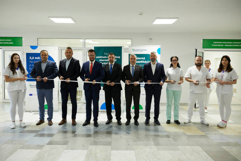 Trebišovská nemocnica otvorila nové oddelenia následnej a paliatívnej starostlivosti