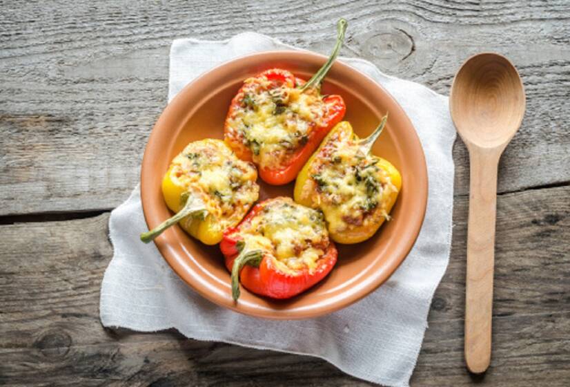 Zdravý recept z čerstvej papriky: Ako na plnenú pečenú papriku?