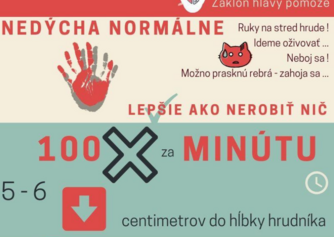 Infografika: Ako postupovať pri resuscitácii?