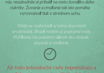 Infografika: Čo robiť v prípade zaľahnutia v uchu