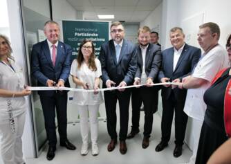 Slávnostne otvorenie oddelenia paliatívnej medicíny a následnej starostlivosti. Foto: Penta Hospitals