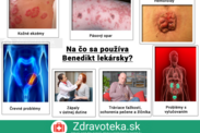 Infografika: Na čo sa používa Benedikt lekársky?